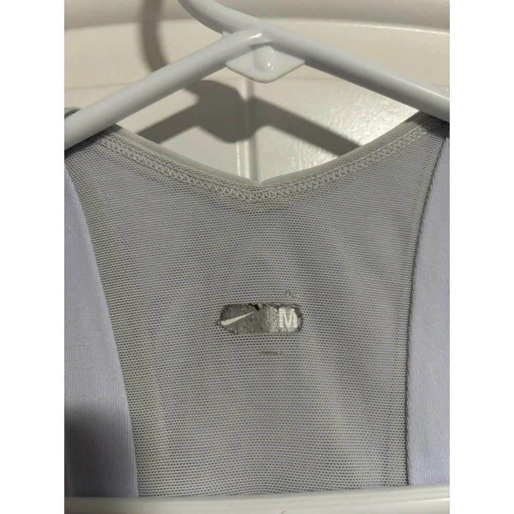 NIKE DANIELA HANTUCHOVA BLOOM PALE BLUE TENNIS DRESS RARE M Medium